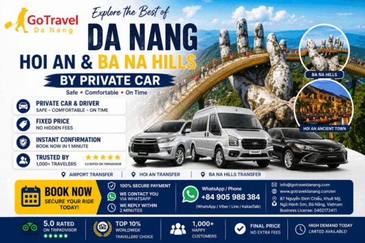 Da Nang Private car rental